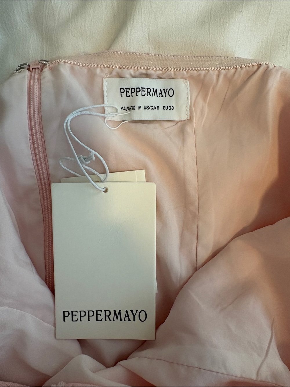 Peppermayo Young Heart Mini Dress – Pink Petal – Size Medium (NWT) - Picture 7 of 8